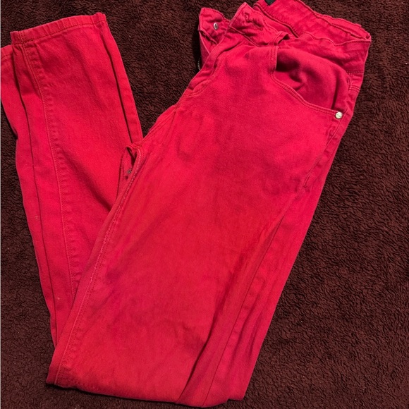 Women Remy Ma Vixen & Destiny Apparel colored jeans. Size 13/14. - Picture 8 of 11
